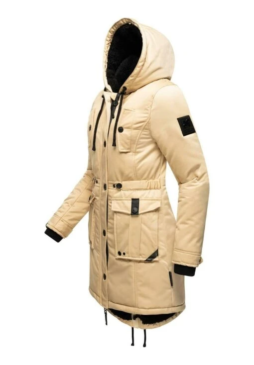 Navahoo LULUNA - Wintermantel - Beige -Navahoo Modegeschäft für Damenbekleidung 04dfeb826d3b47a4a16212a81e6acd14