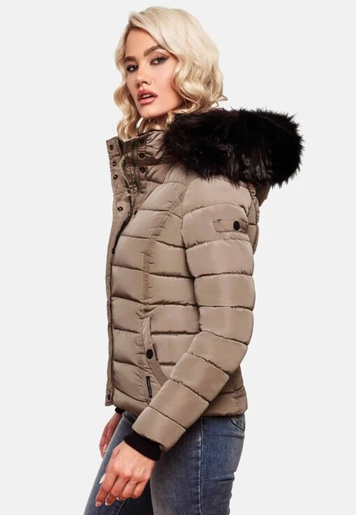 Navahoo MIAMOR - Winterjacke - Taupe Grey -Navahoo Modegeschäft für Damenbekleidung 23772415c382493f84e85bea454661e6