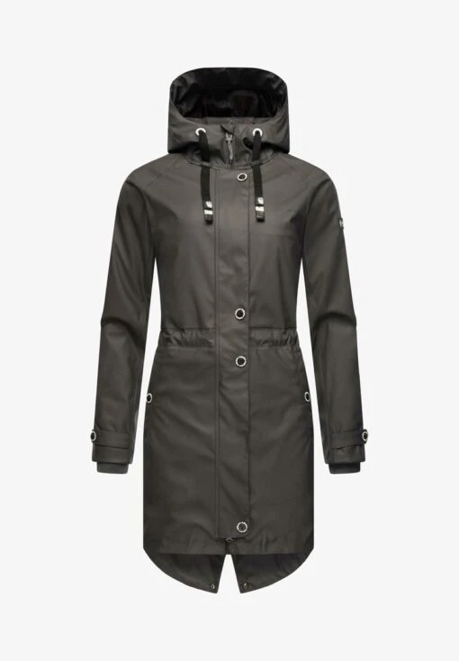 Navahoo RAINY FLOWER - Parka - Dark Grey -Navahoo Modegeschäft für Damenbekleidung 3cc365478fbb4d2183c9e8dce32b8969 1