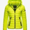 Navahoo LULANA - Übergangsjacke - Neon Green -Navahoo Modegeschäft für Damenbekleidung 4907bf0b8e6847539780d12175a8ce59