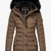 Navahoo MILIANAA - Winterjacke - Taupe -Navahoo Modegeschäft für Damenbekleidung 4b324600a3c9491882c6e5e2e4f5e3c4