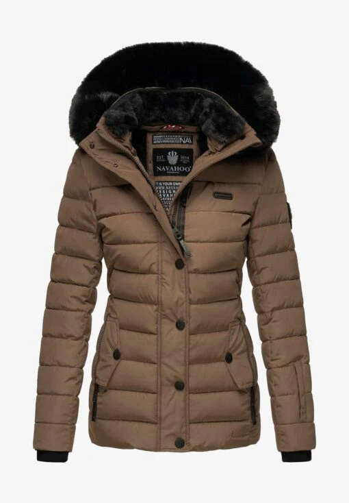 Navahoo MILIANAA - Winterjacke - Taupe -Navahoo Modegeschäft für Damenbekleidung 4b324600a3c9491882c6e5e2e4f5e3c4