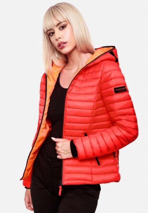 Navahoo KIMUK - Übergangsjacke - Neon Coral -Navahoo Modegeschäft für Damenbekleidung 5f125f953cf2489d919667a8f61df150