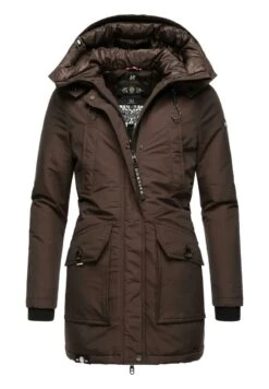 Navahoo BLIZZARDSTORM - Parka - Dark Choco -Navahoo Modegeschäft für Damenbekleidung 5f6542d8d7a84ca5be16a427e42e5836