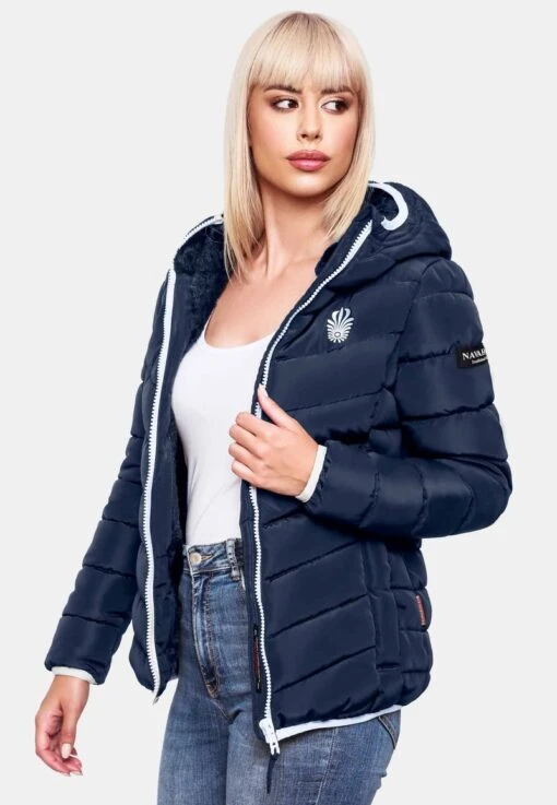 Navahoo ELVA - Winterjacke - Blue -Navahoo Modegeschäft für Damenbekleidung 65cc65227d15429fa167ea80309cb2d0