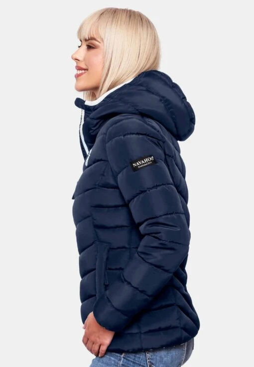 Navahoo ELVA - Winterjacke - Blue -Navahoo Modegeschäft für Damenbekleidung 65cf5e5d609b4ace8174c4d6fdf15eec