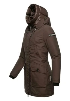 Navahoo BLIZZARDSTORM - Parka - Dark Choco -Navahoo Modegeschäft für Damenbekleidung 7856377527364f529861e703fbd943f1