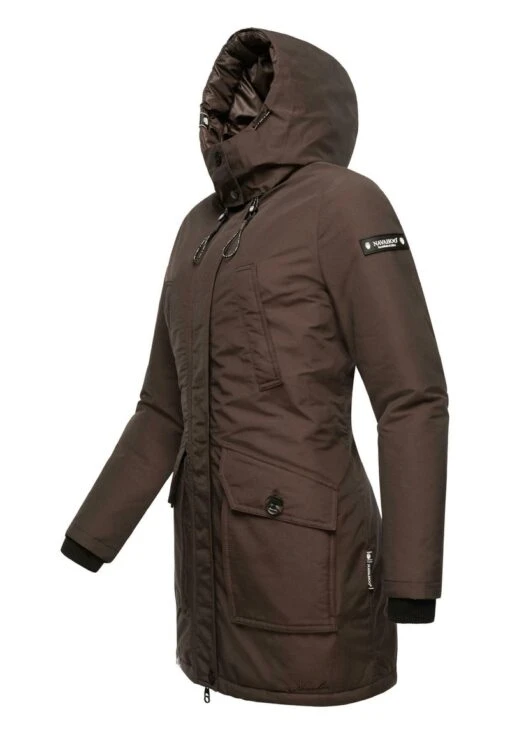 Navahoo BLIZZARDSTORM - Parka - Dark Choco -Navahoo Modegeschäft für Damenbekleidung 8bde9a9c66fb4539b4a37513a3b87fa5