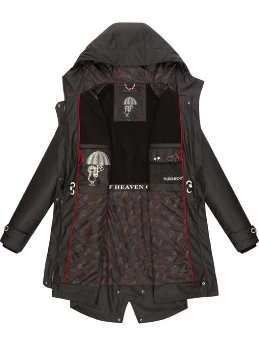 Navahoo Damen Regenjacke - Rainy Flower -Navahoo Modegeschäft für Damenbekleidung Damen Regenjacke Rainy Flower pdstandard bust 643247 0004 bustfront 5