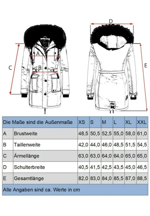 Navahoo LULUNA - Wintermantel - Beige -Navahoo Modegeschäft für Damenbekleidung ac57edcff84341d192dd793961485600