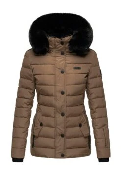 Navahoo MILIANAA - Winterjacke - Taupe -Navahoo Modegeschäft für Damenbekleidung adbb0cafb5544c979c3486b36caf6a61