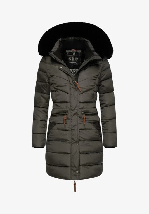 Navahoo PAULA - Wintermantel - Anthracite With Black Fur -Navahoo Modegeschäft für Damenbekleidung c238bd7a81f249a39e8dfcca7442cc5d 1