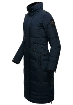 Navahoo FAHMIYAA - Wintermantel - Dark Blue -Navahoo Modegeschäft für Damenbekleidung c591851c69c14fbe97beaf86c324c6b1