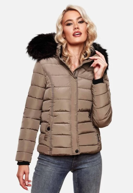 Navahoo MIAMOR - Winterjacke - Taupe Grey -Navahoo Modegeschäft für Damenbekleidung df2fc5a4aaaf43a2923dfea355e3f047