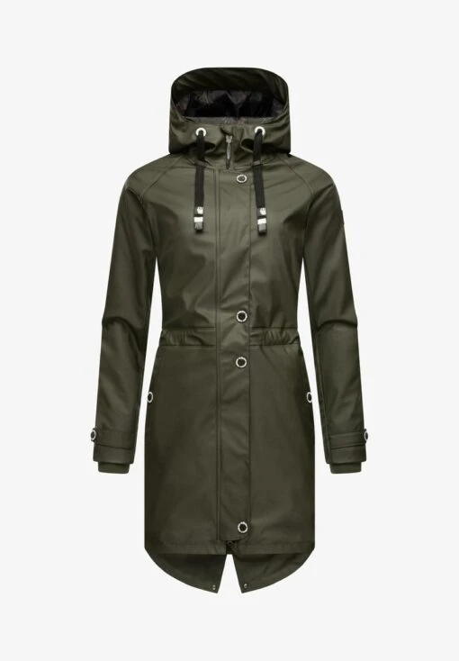 Navahoo RAINY FLOWER - Parka - Dark Olive -Navahoo Modegeschäft für Damenbekleidung ec62f0a5e11b424abf0c3c2f38f08f1b 1