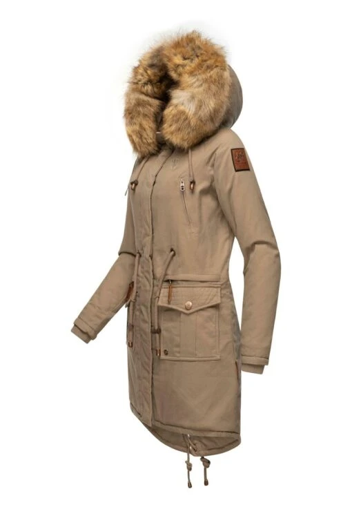 Navahoo ROSINCHEN - Wintermantel - Taupe -Navahoo Modegeschäft für Damenbekleidung ee5afb891d984262b6d9617ba4792b8f