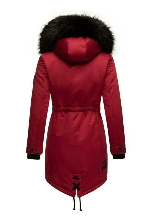 Navahoo LULUNA - Wintermantel - Blood Red -Navahoo Modegeschäft für Damenbekleidung f65c867d553848e391ab24b06638103d