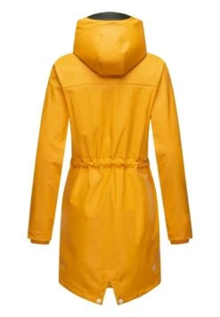 Navahoo FLOWER OF OCEAN - Parka - Amber Yellow -Navahoo Modegeschäft für Damenbekleidung f8b5fc76b6464224953fc6160fbffac9