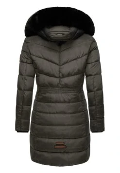 Navahoo PAULA - Wintermantel - Anthracite With Black Fur -Navahoo Modegeschäft für Damenbekleidung ff91297681db43728d27c434486560c6