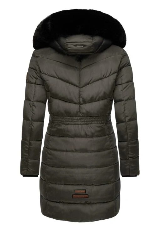 Navahoo PAULA - Wintermantel - Anthracite With Black Fur -Navahoo Modegeschäft für Damenbekleidung ff91297681db43728d27c434486560c6